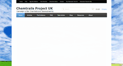 Desktop Screenshot of chemtrailsprojectuk.com